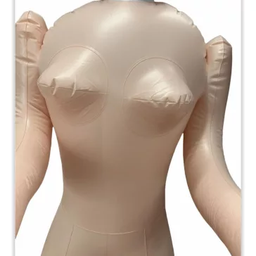 Dmuchana szexbaba 150 cm színes csomagolás