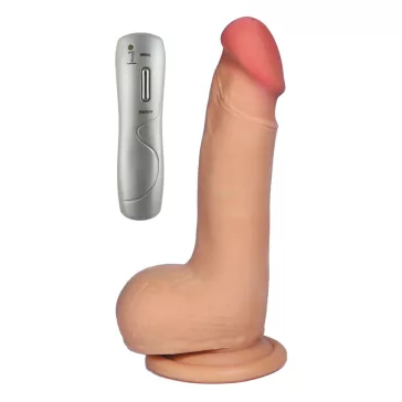   Ares Vibrátor Ultra realisztikus textúrák 7 rezgésmód 15 cm