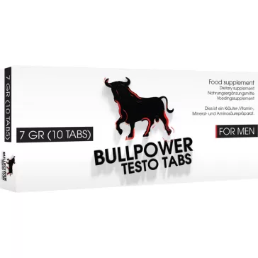   Bull Power Testo Tabs – stimuláló tesztoszteron tabletták