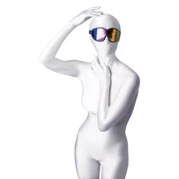   Anonymo Szexjáték PVC anyagú nyomott mintás maszk 27,5 cm