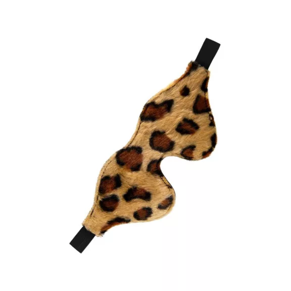 Anonymo Szájpecek PU bőr, állítható pánt, fekete, 26 cm