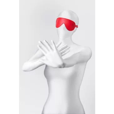 Anonymo Maszk PU bőr piros 65 cm