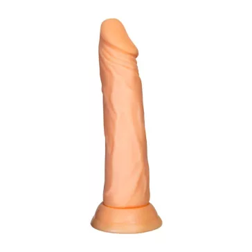   A-toys Dildó Realisztikus dizájn, erős tapadókorong 17,5 cm testszínű