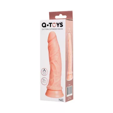   A-toys Dildó Realisztikus, Tapadókorongos 17,5 cm hús színű