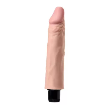 A-Toys Vibrátor többsebességes, realisztikus 19 cm fekete