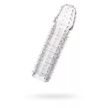   A-Toys Péniszköpeny Méretnövelő Rugalmas 15,2 cm Áttetsző