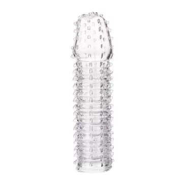  A-Toys Péniszköpeny Méretnövelő Rugalmas 15,2 cm Áttetsző