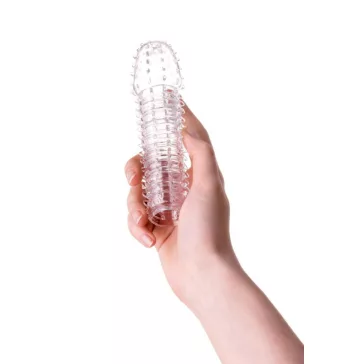   A-Toys Péniszköpeny Méretnövelő Rugalmas 15,2 cm Áttetsző