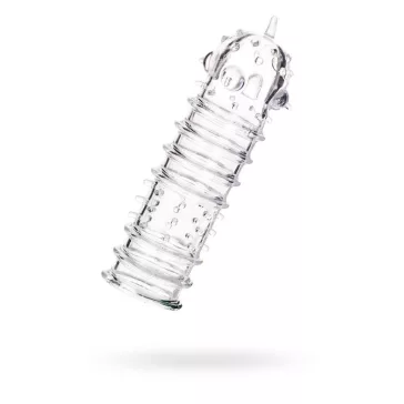   A-toys Péniszhüvely Méretnövelő, Rugalmas 15,3 cm Áttetsző