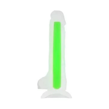 Beyond Dildó Realisztikus, világítós 16,5 cm zöld