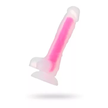   Beyond Dildó Realisztikus, foszforeszkáló 16,5 cm rózsaszín