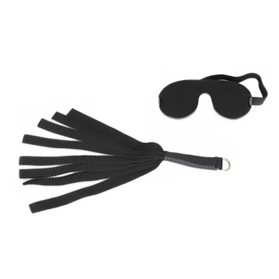 Bad Kitty Szexhinta Állítható nylon heveder, 38 cm fekete