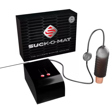   Suck-O-Mat Elektromos maszturbátor Programozható szívóerő 20 cm fekete