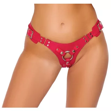 Bad Kitty Strap On Állítható pántos 4 cm piros S-L