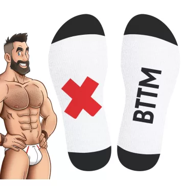   Bttm SneakXX – prémium fehér zokni a stílus kedvelőinek