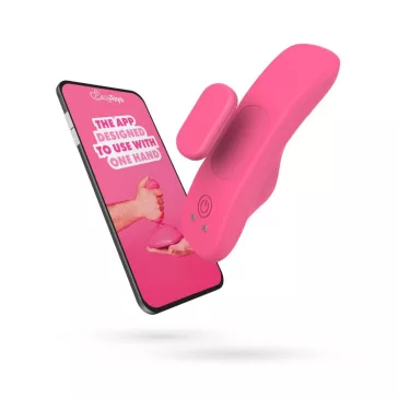   Easyconnect vibrátor alkalmazásvezérlés mágneses klip fekete