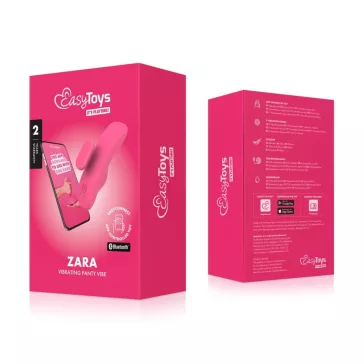   Easyconnect vibrátor alkalmazásvezérlés mágneses klip fekete