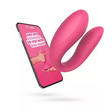   Easyconnect páros vibrátor G-pont és csikló stimuláló app vezérlés