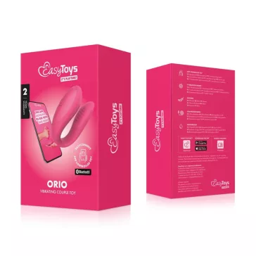   Easyconnect páros vibrátor G-pont és csikló stimuláló app vezérlés