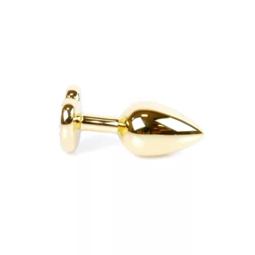 Anal plug Anatómiás forma, ékszer 7 cm világoskék