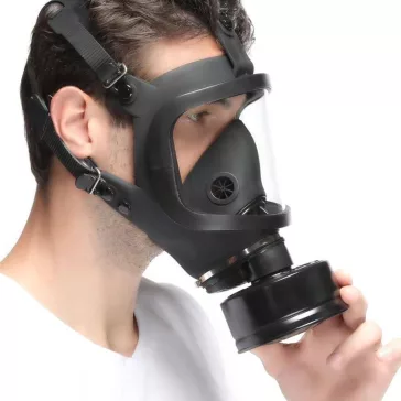 Full Visu Black – prémium fekete gázálarc