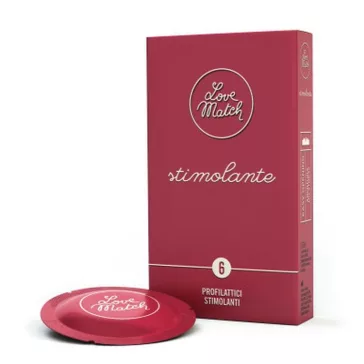 Love Match Stimolante óvszer 6 db-os csomag
