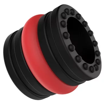   Ballstretcher Doblo – fekete-piros, 30 mm-es golyófeszítő