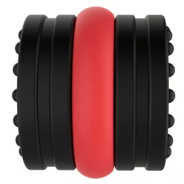   Ballstretcher Doblo – fekete-piros, 30 mm-es golyófeszítő