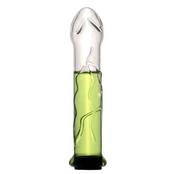 Heaglass S – üreges üveg dildó 16 x 3,5 cm