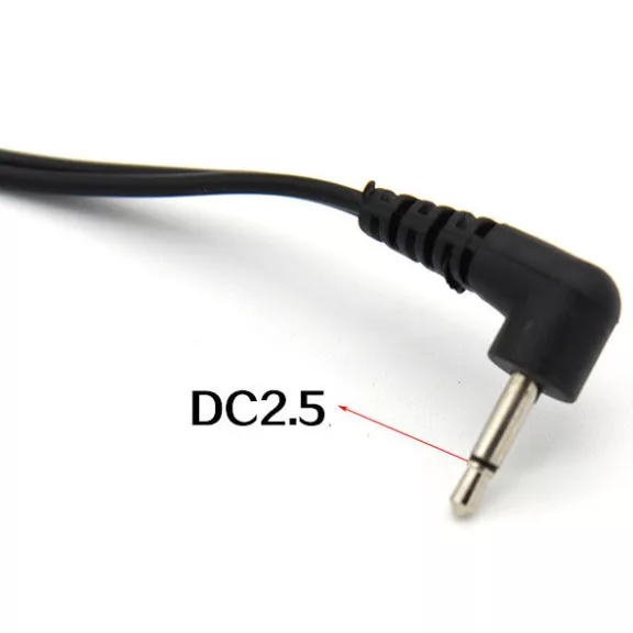 2,5 mm DC csatlakozó kábel