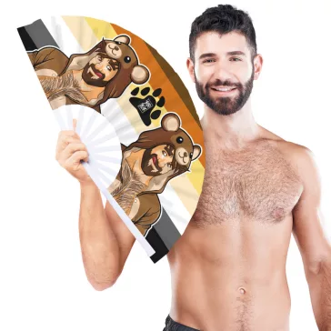 Bobo Bear legyező 64 cm