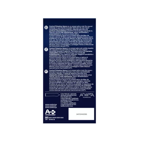 CONTROL - prémium adaptív óvszer 24 db