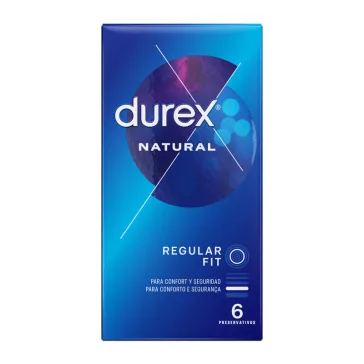   Durex Natural Classic – prémium óvszer, 6 darabos kiszerelés