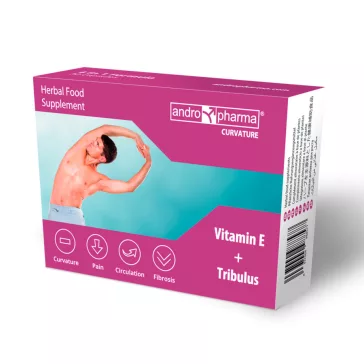   ANDROPHARMA Curvature- Peyronie-kór étrend-kiegészítő 30 db