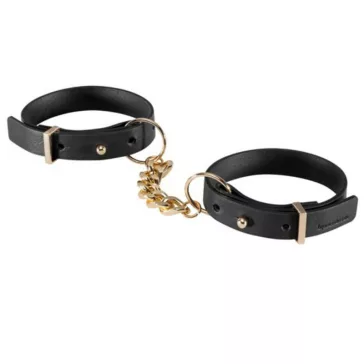   Bijoux Indiscrets – fekete készítettek a rögzítő kézbilincsek