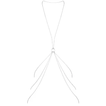 Bijoux - elegáns testlánc ezüst színben