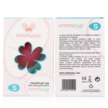   INTIMICHIC - prémium női intim kehely orvosi szilikonból S méret