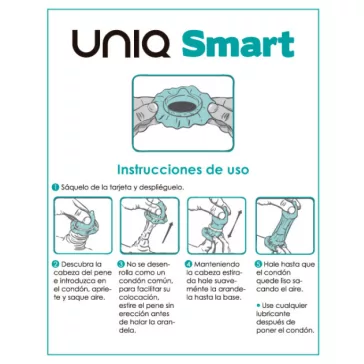 UNIQ - prémium latexmentes óvszer 3 db-os kiszerelésben