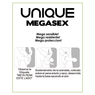 UNIQ – érzékeny latexmentes óvszer 3 db-os csomagban