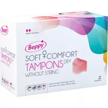 BEPPY - puha, kényelmes, száraz tamponok 2 db