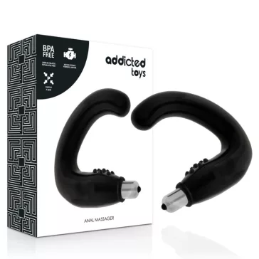 ADDICTED TOYS – prémium anál vibrátor fekete