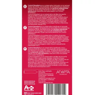 CONTROL - 12 db eper ízű óvszer prémium védelemhez