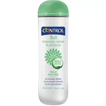 CONTROL Wild Nature – 3 az 1-ben masszázsgél 200 ml