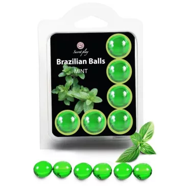SECRETPLAY - 6 db brazil golyó prémium élvezethez