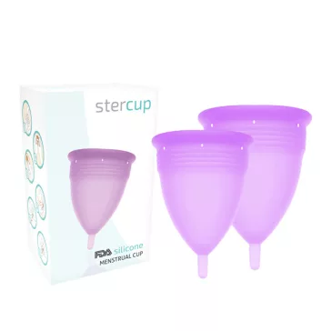 STERCUP – prémium szilikon menstruációs kelyhek (S + L)