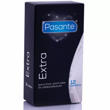 Pasante Extra – extra vastag óvszer, 12 db