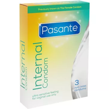 PASANTE - prémium belső óvszer latexmentes, 3 db