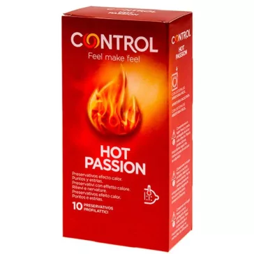   CONTROL - Forró szenvedély – 10 db melegítő hatású gél
