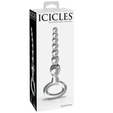 ICICLES - prémium üveg anál plug