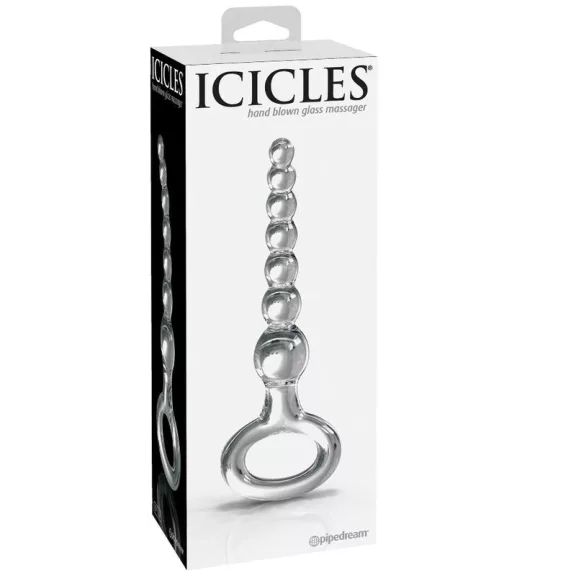 ICICLES - prémium üveg anál plug